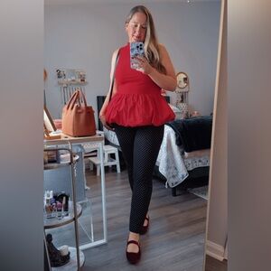 Banana Republic SLOAN-FIT Dot Slim Ankle Pants